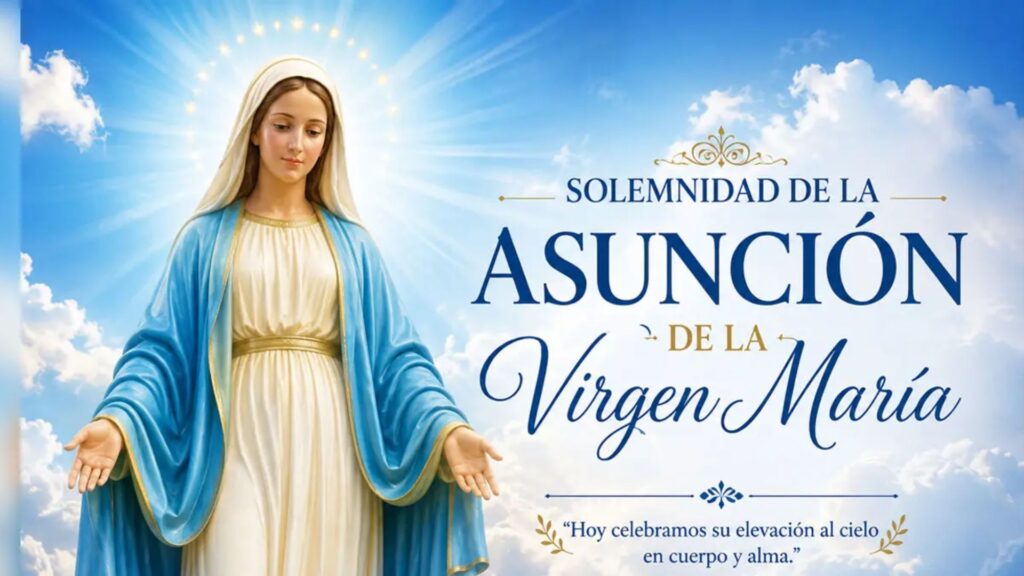 santa maria asuncion al cielo